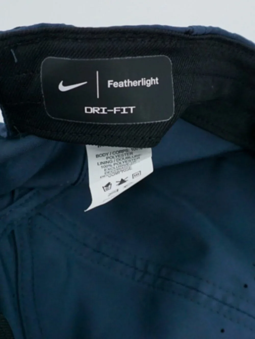 NIKE Featherlight Dri-Fit USA TRACK & FIELD Running Hat Blue Adjustable